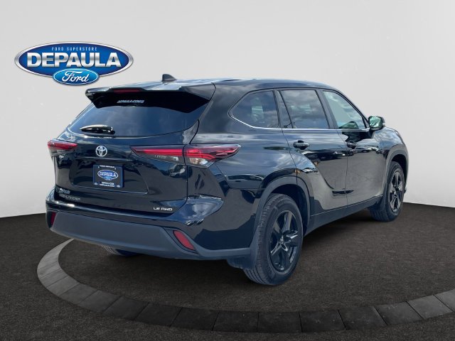 Used 2024 Midnight Black Metallic Toyota LE image 7