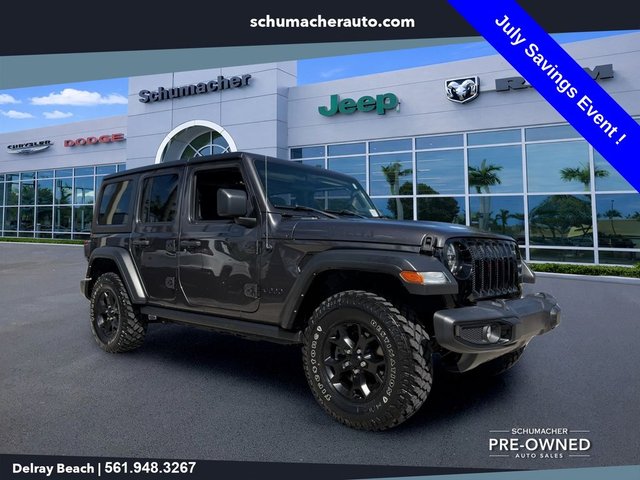 2022 Jeep Wrangler Unlimited Willys