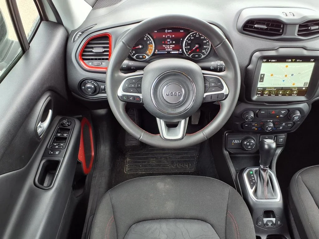 Used 2023 White Jeep Trailhawk image 17