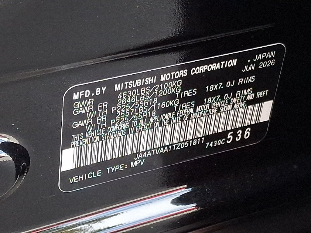 New 2026 Black Mitsubishi LE 1.5T S-AWC image 11