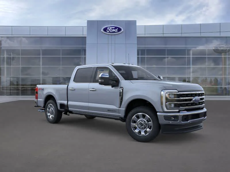 New 2026 Glacier Gray Metallic Tri-Coat Ford F-350 SRW King Ranch image 7
