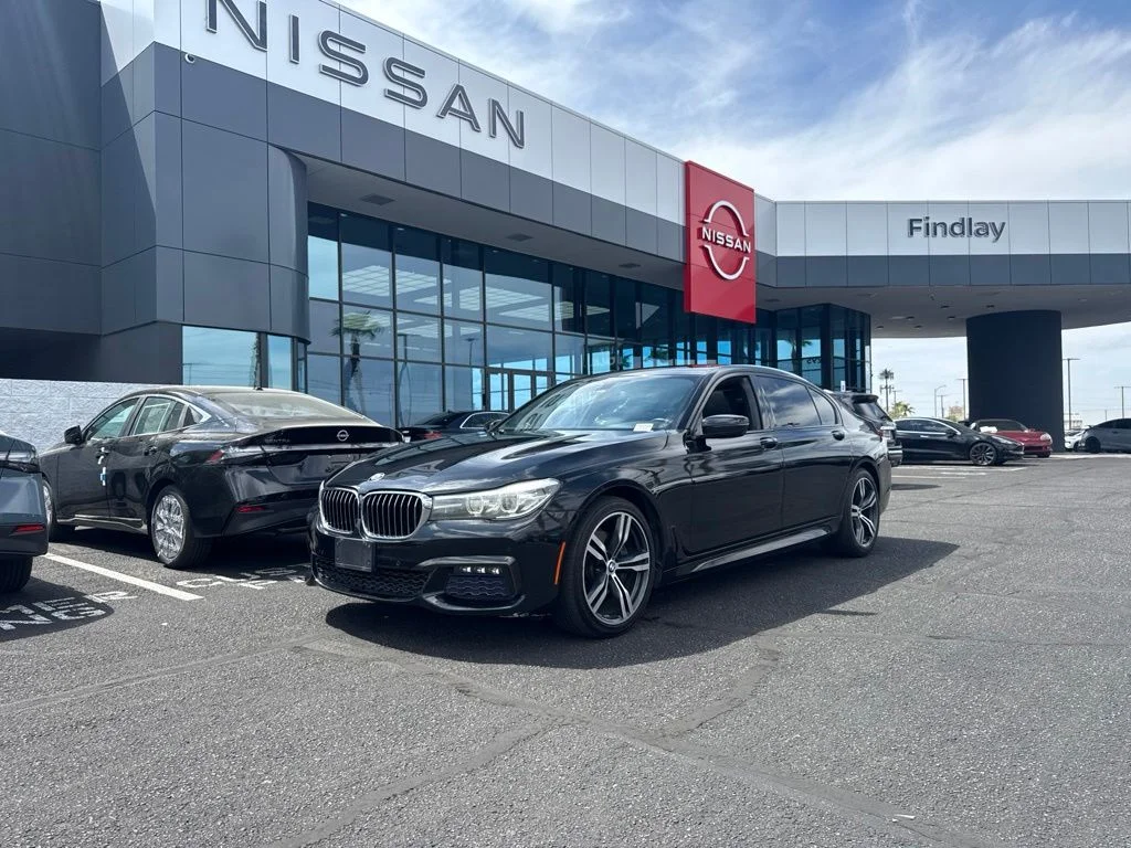 Used 2016 Black BMW 740i image 1