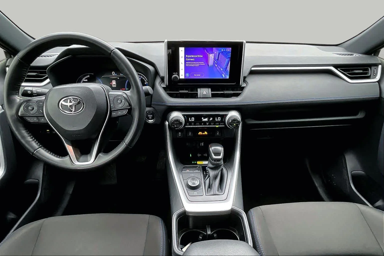 Used 2025 Midnight Black Metallic Toyota Hybrid SE image 16