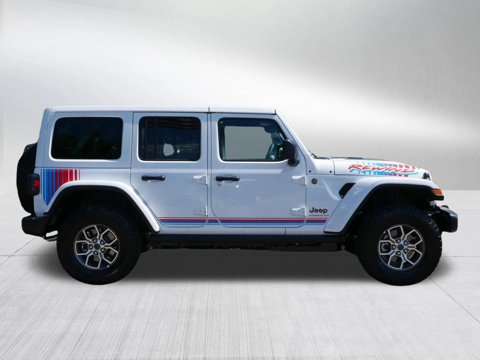 New 2026 Bright White Clearcoat Jeep Rewind image 8