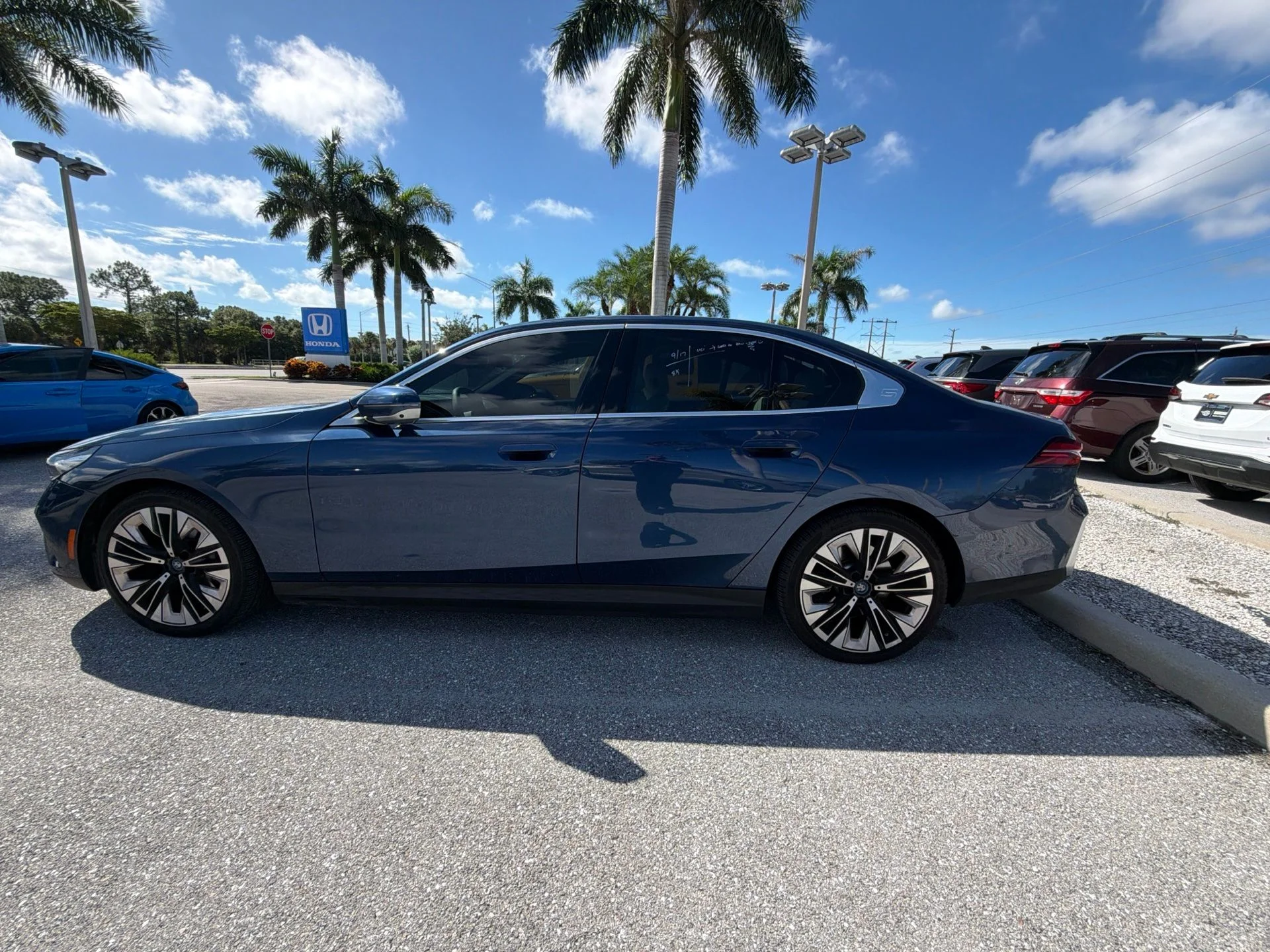Used 2024 Blue Metallic BMW eDrive40 image 16