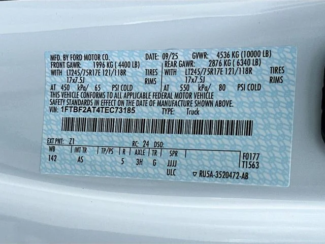 New 2026 Oxford White Ford XL image 17
