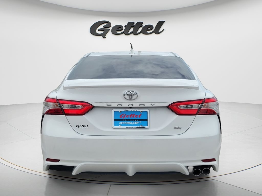 Certified Used 2020 White Toyota SE image 6