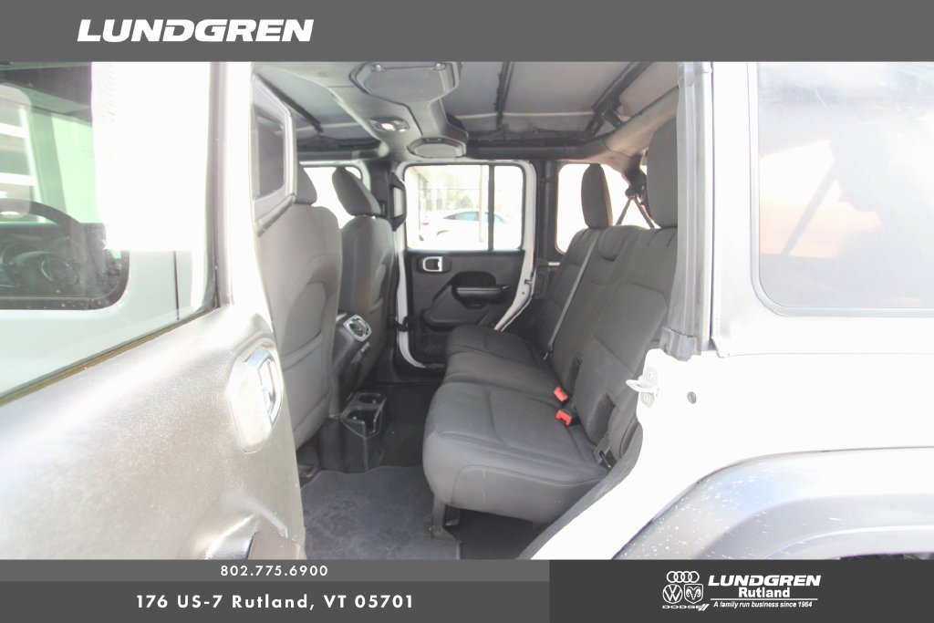 Used 2018 White Jeep Unlimited Sport S image 26