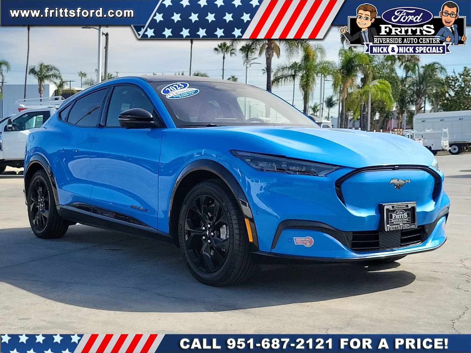Certified Used 2023 Grabber Blue Ford Premium image 22