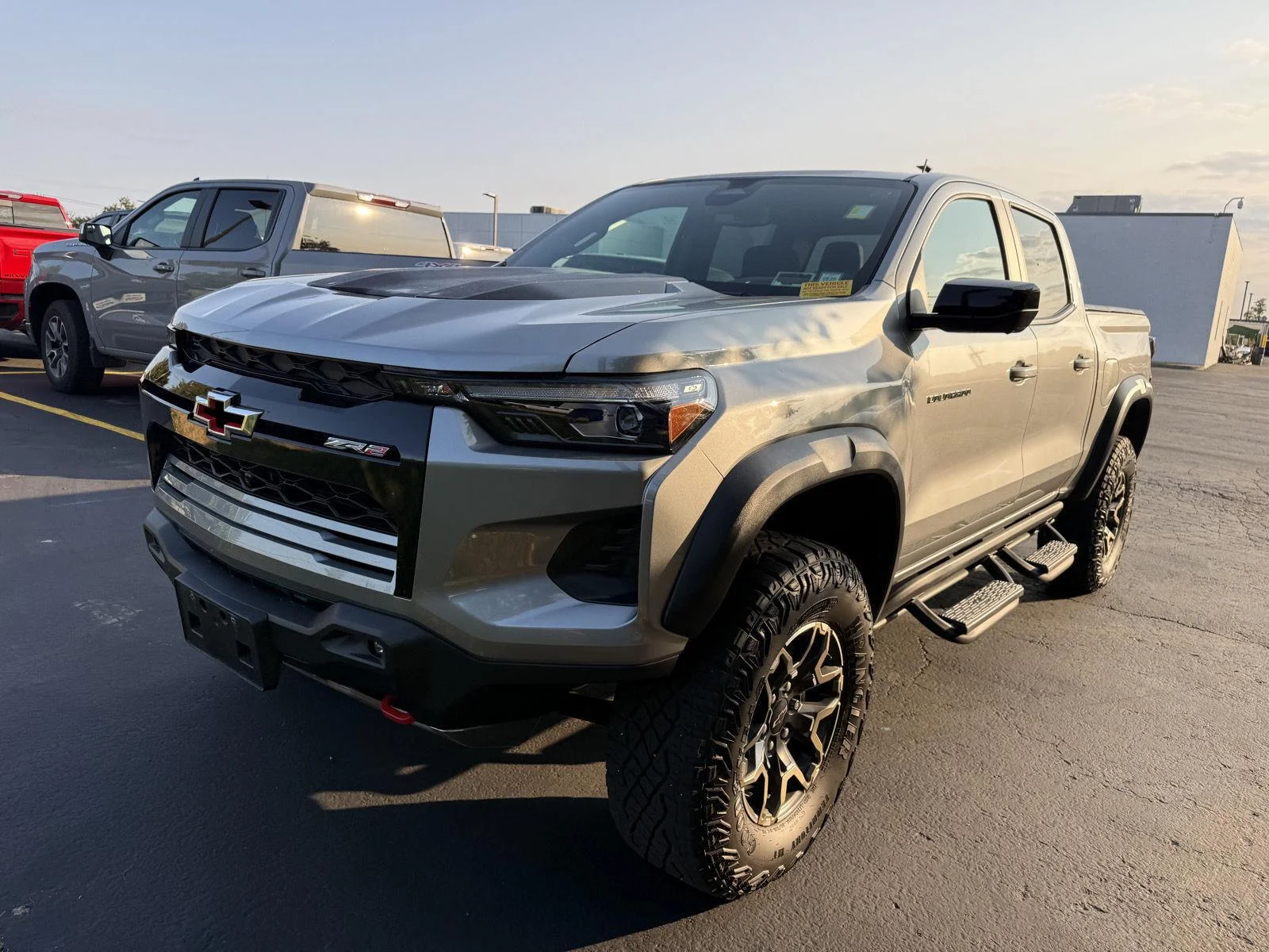 Used 2024 Sterling Gray Metallic Chevrolet ZR2 image 2
