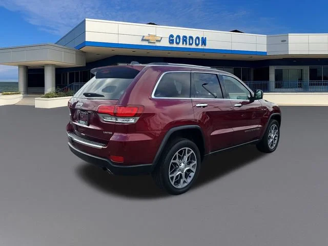 Used 2021 Red Jeep Limited 4x4 image 6