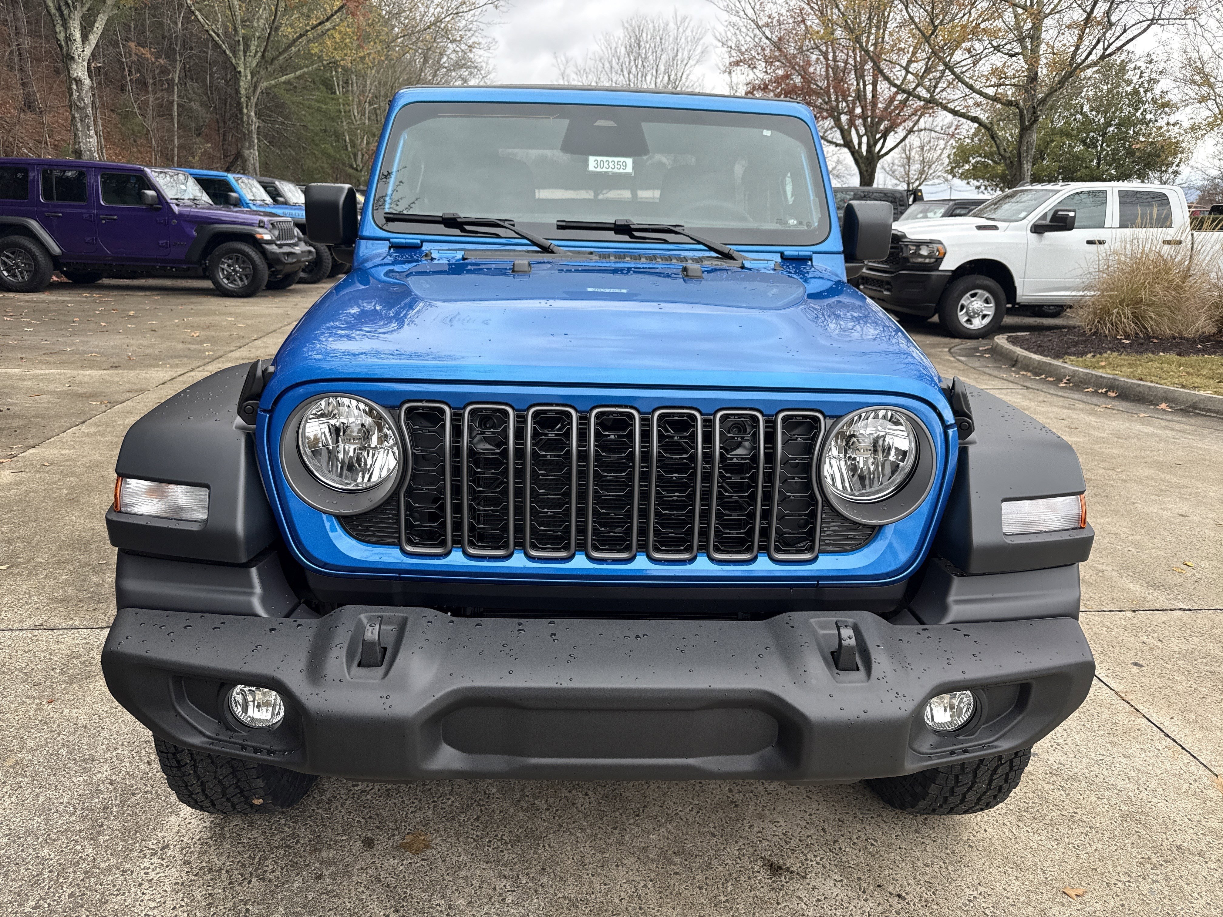New 2026 Hydro Blue Pearlcoat Jeep Sport S image 2