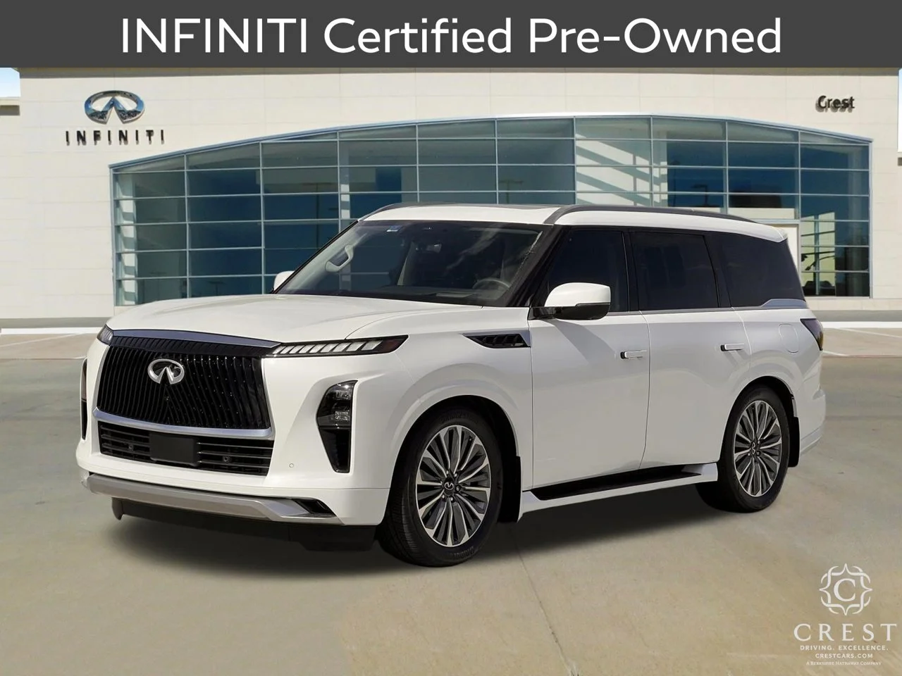 Certified Used 2026 Radiant White INFINITI LUXE image 9