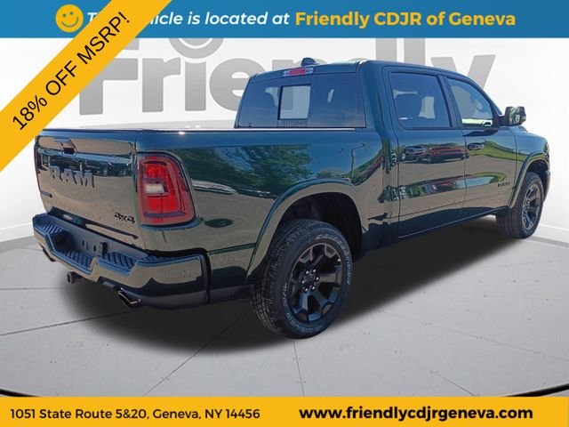 New 2026 Serrano-Green Metallic Exterior Paint RAM Big Horn/Lone Star image 5