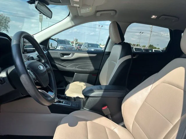 Used 2022 Blue Silver Metallic Ford SEL image 36