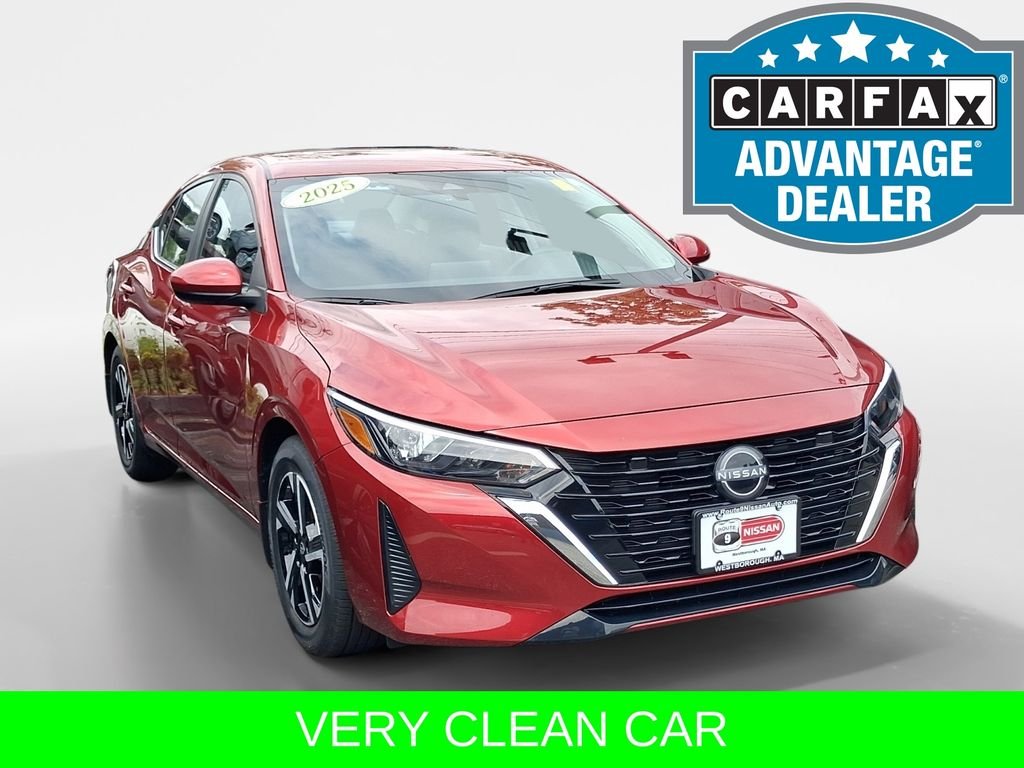 Used 2025 Red Nissan SV image 1