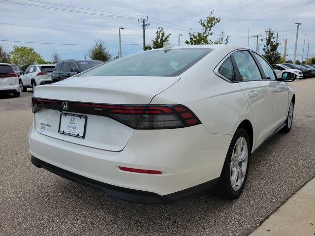 Certified Used 2023 Platinum White Pearl Honda 1.5T LX image 6