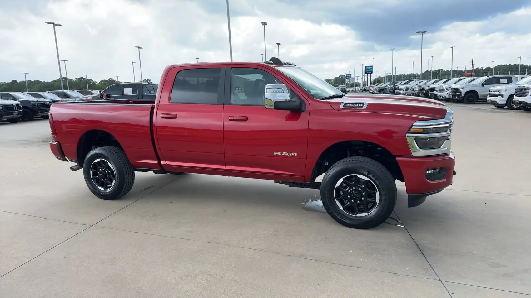 Used 2026 Molten Red Pearlcoat Ram Laramie image 2