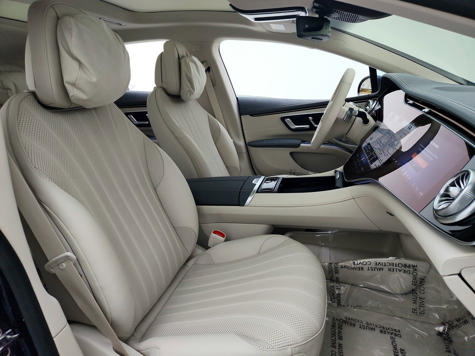 New 2026 Nautical Blue Metallic Mercedes-Benz EQS 450 4MATIC® Sedan image 41
