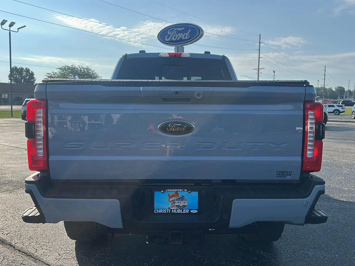 Used 2024 Glacier Gray Metallic Tri-Coat Ford Lariat image 6