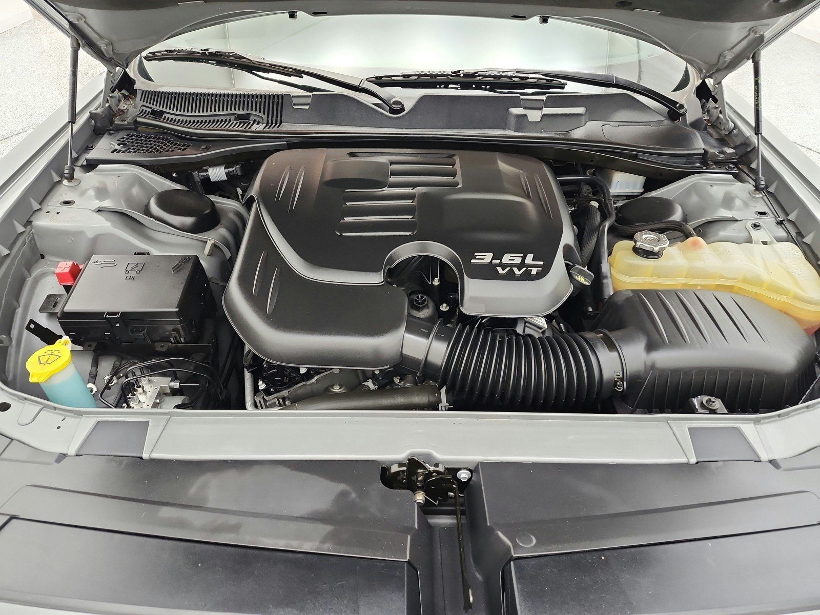 Used 2019 Destroyer Gray Clearcoat Dodge SXT RWD image 16