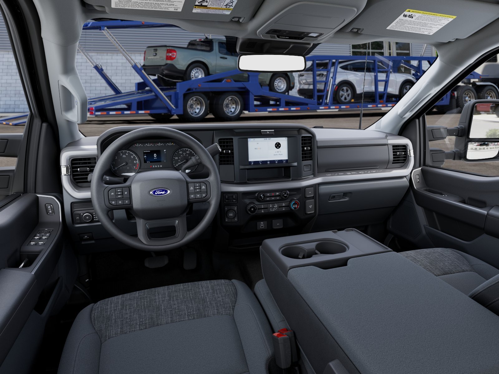 New 2027 Agate Black Metallic Ford XLT image 9