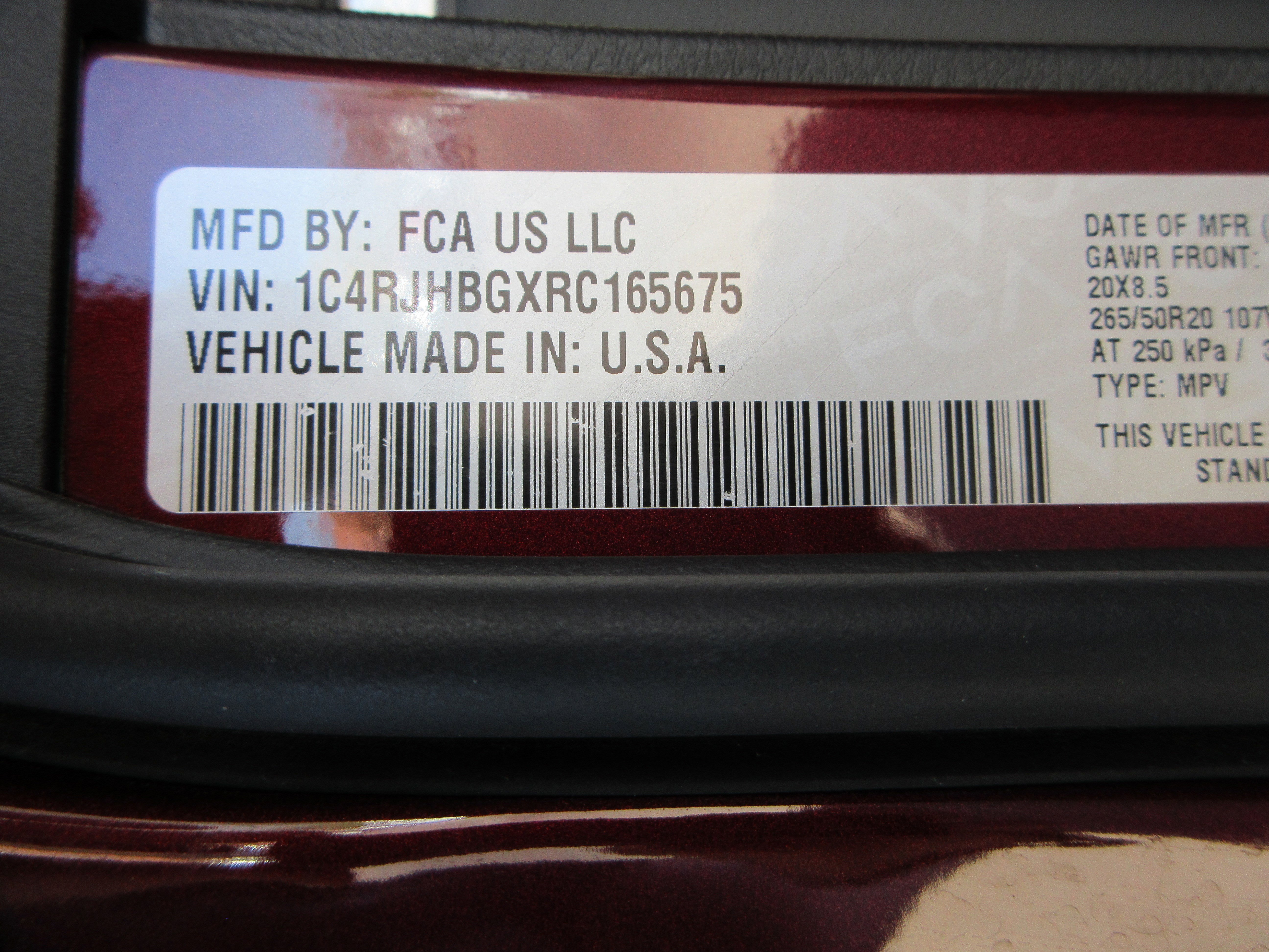 Used 2024 Velvet Red Pearlcoat Jeep Limited image 59