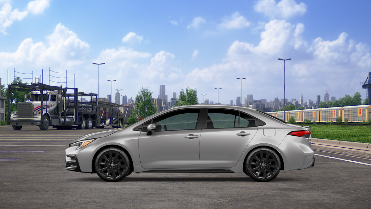 New 2026 Classic Silver Metallic Toyota XSE image 4