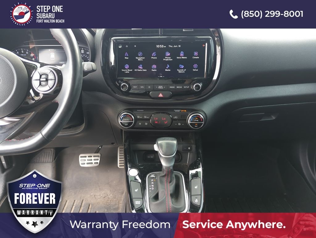 Used 2021 Blue Kia Turbo image 25