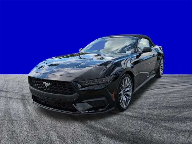 New 2026 Shadow Black Ford EcoBoost® Premium Convertible image 8