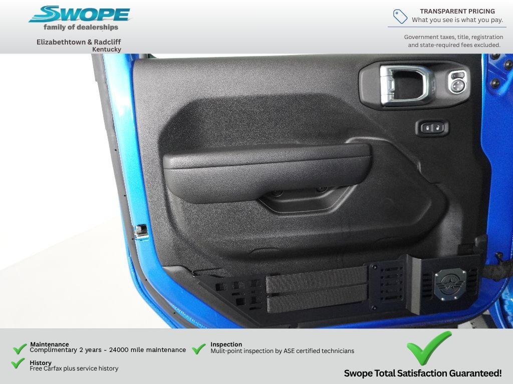Used 2025 Hydro Blue Pearlcoat Jeep Willys image 13