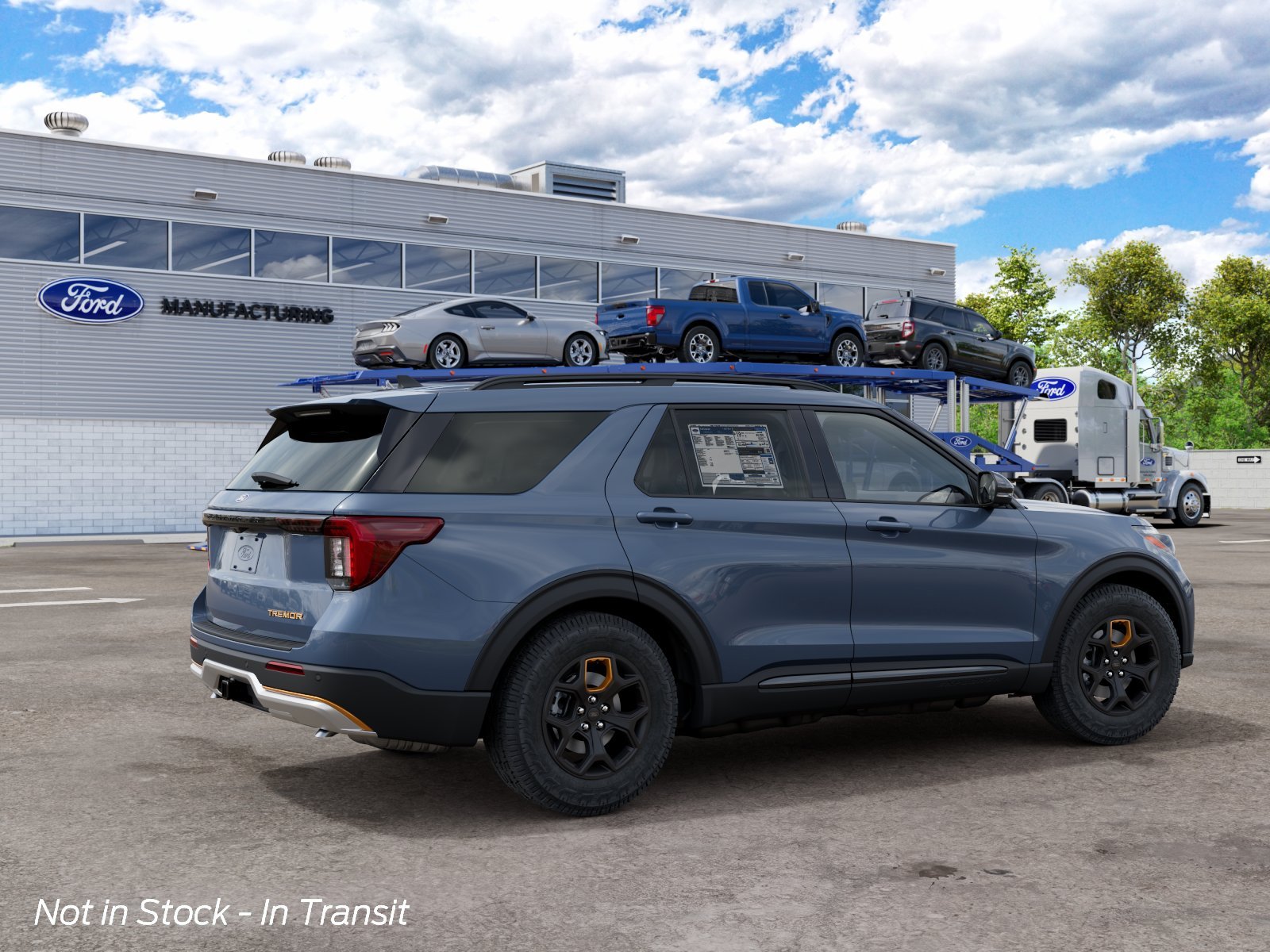 New 2027 Vapor Blue Metallic Ford Tremor® image 6