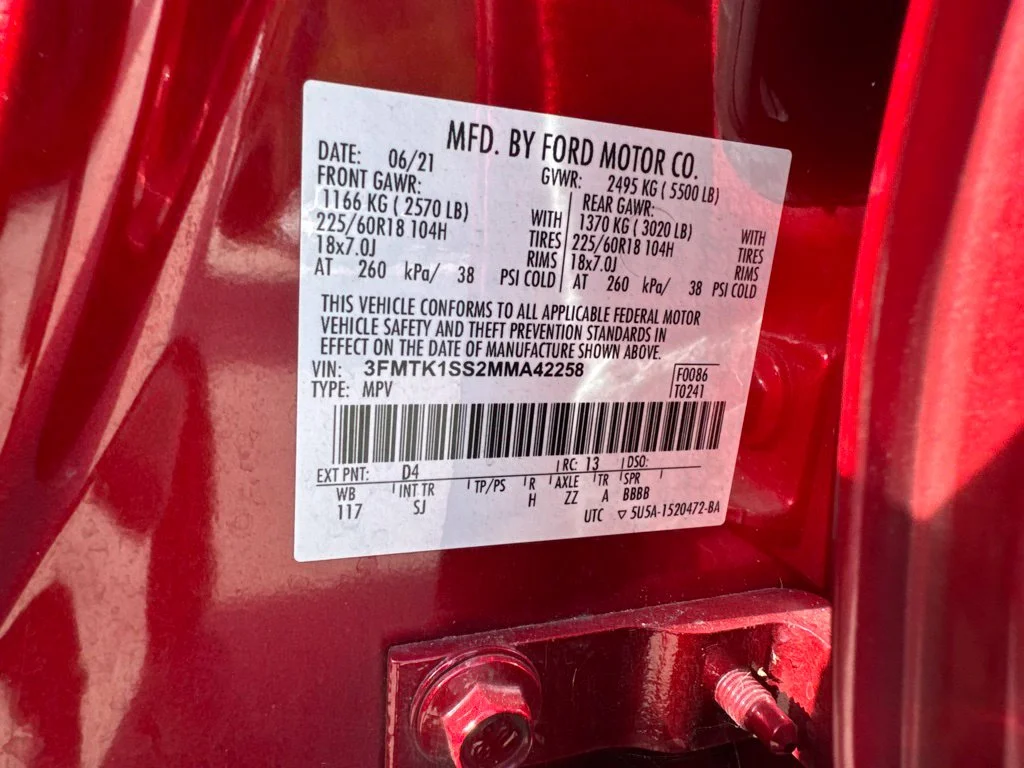 Used 2021 Red Ford Select image 14