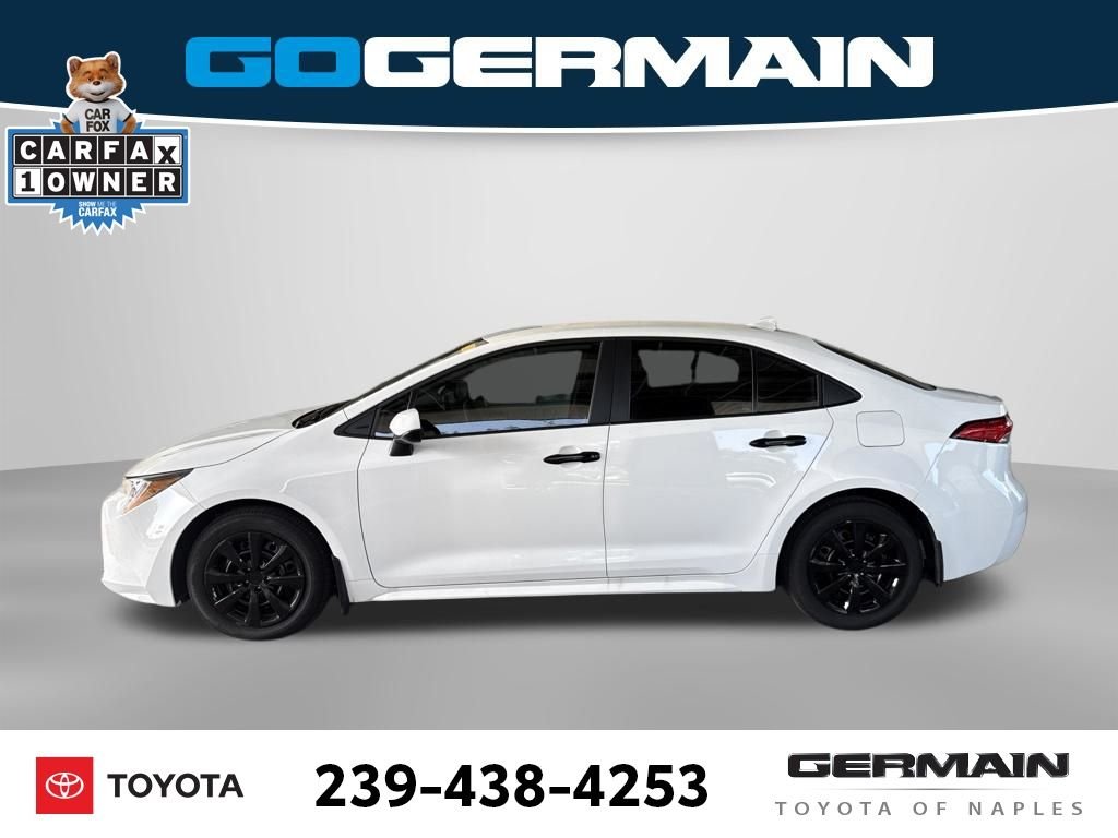 Certified Used 2025 White Toyota LE image 2