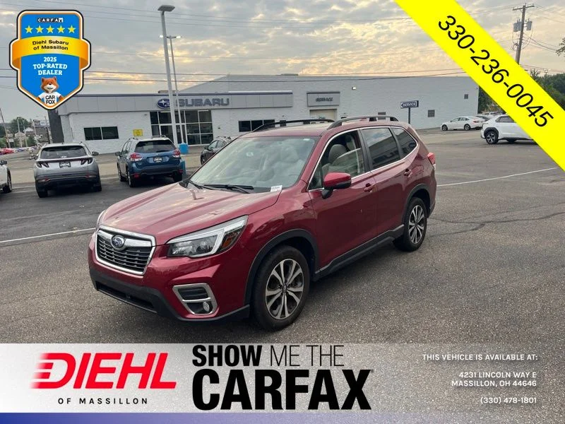 Used 2021 Red Subaru Limited image 5