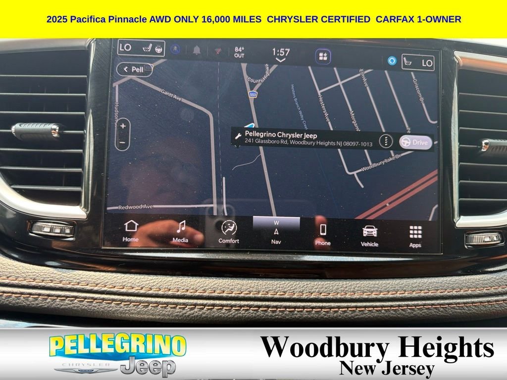 Certified Used 2025 Black Chrysler Pinnacle AWD image 29