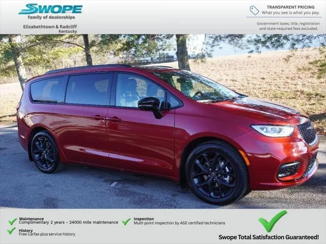 New 2026 Red Hot Pearl-Coat Exterior Paint Chrysler Limited image 1
