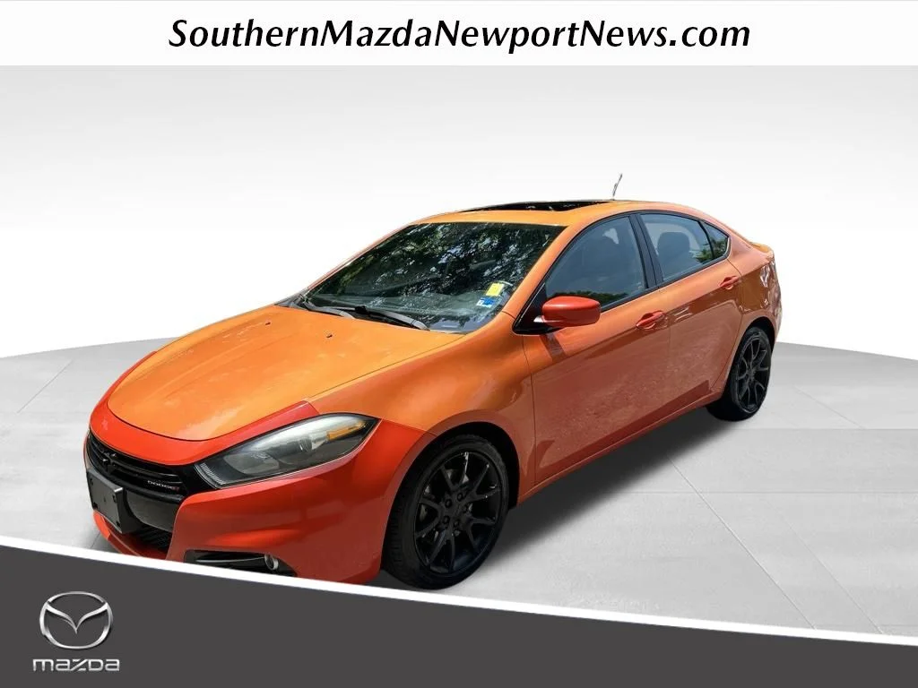 Used 2015 Orange Dodge SXT image 1
