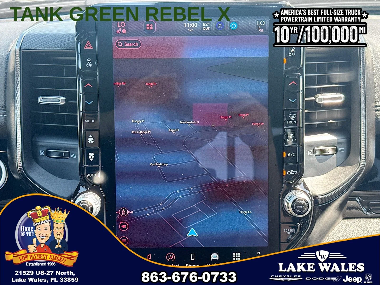 New 2026 Tank Exterior Paint RAM REBEL image 12