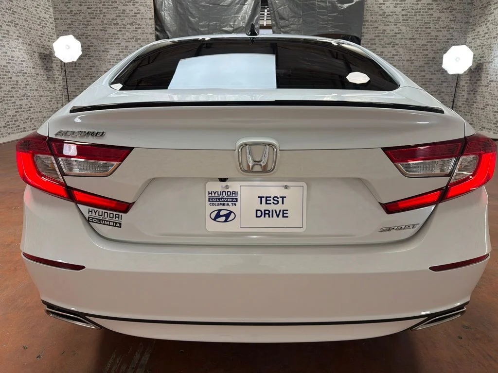 Used 2022 Platinum White Pearl Honda Sport image 6