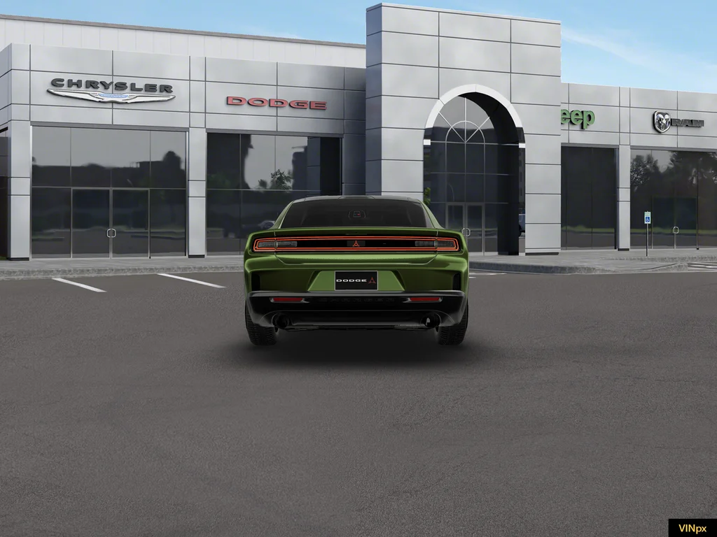 New 2026 Green Machine Exterior Paint Dodge R/T Blacktop 4-door AWD image 5