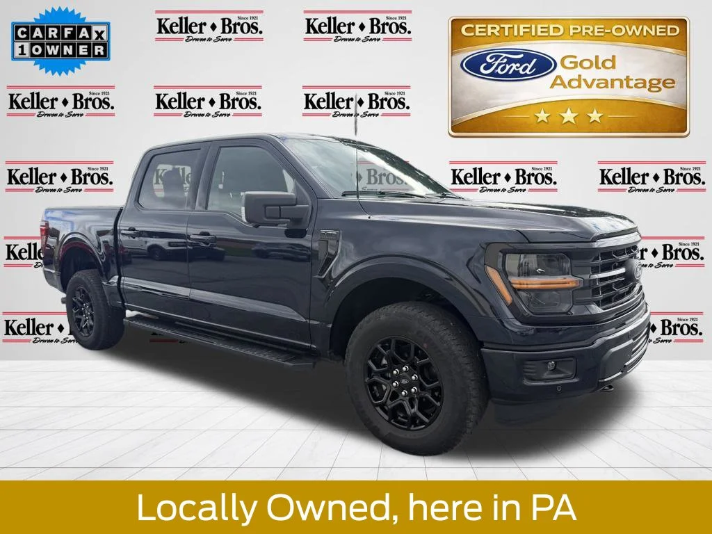 Certified Used 2026 Antimatter Blue Metallic Ford XLT image 1