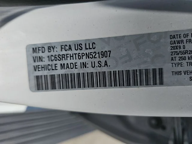 Used 2023 White Ram Limited image 33