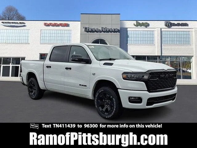 New 2026 Bright White Clear-Coat Exterior Paint RAM Big Horn/Lone Star image 1