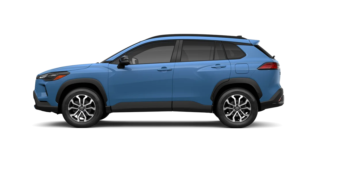 New 2026 Cavalry Blue Toyota Hybrid SE image 25