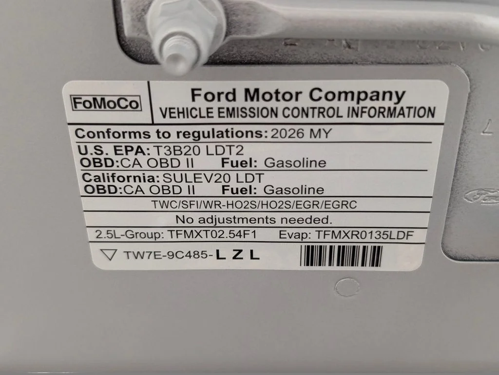 New 2026 Space White Metallic Ford XLT image 23
