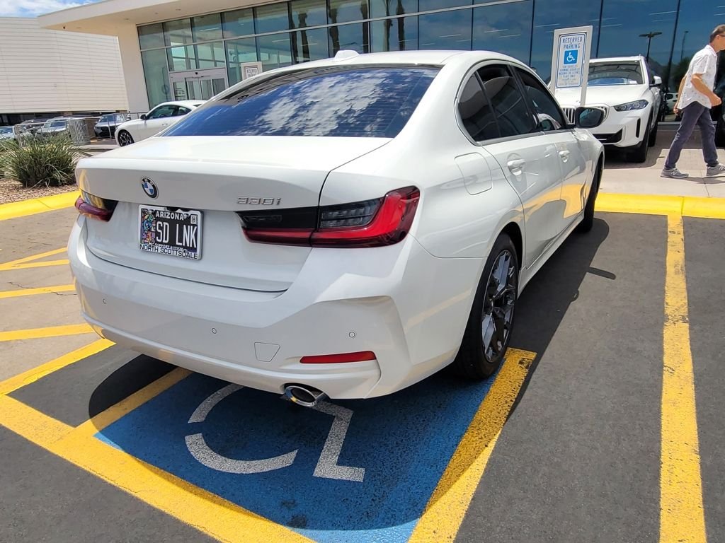 Certified Used 2025 Alpine White BMW 330i image 2