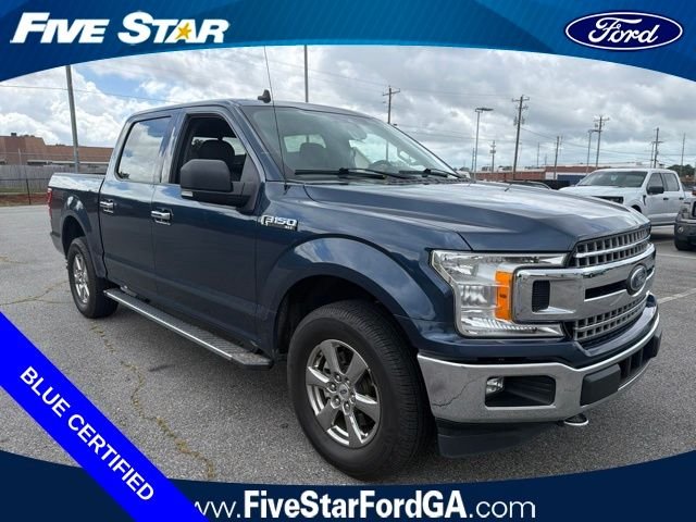 Used 2020 Blue Ford XLT image 1