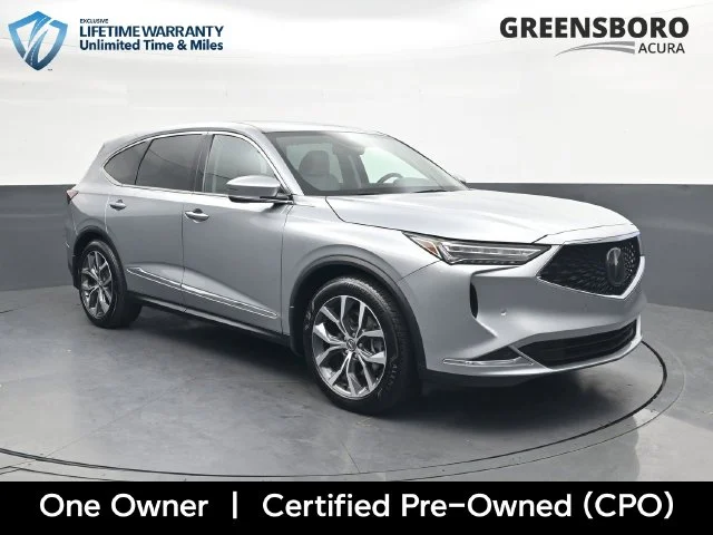Certified Used 2024 Lunar Silver Metallic Acura TECH image 3