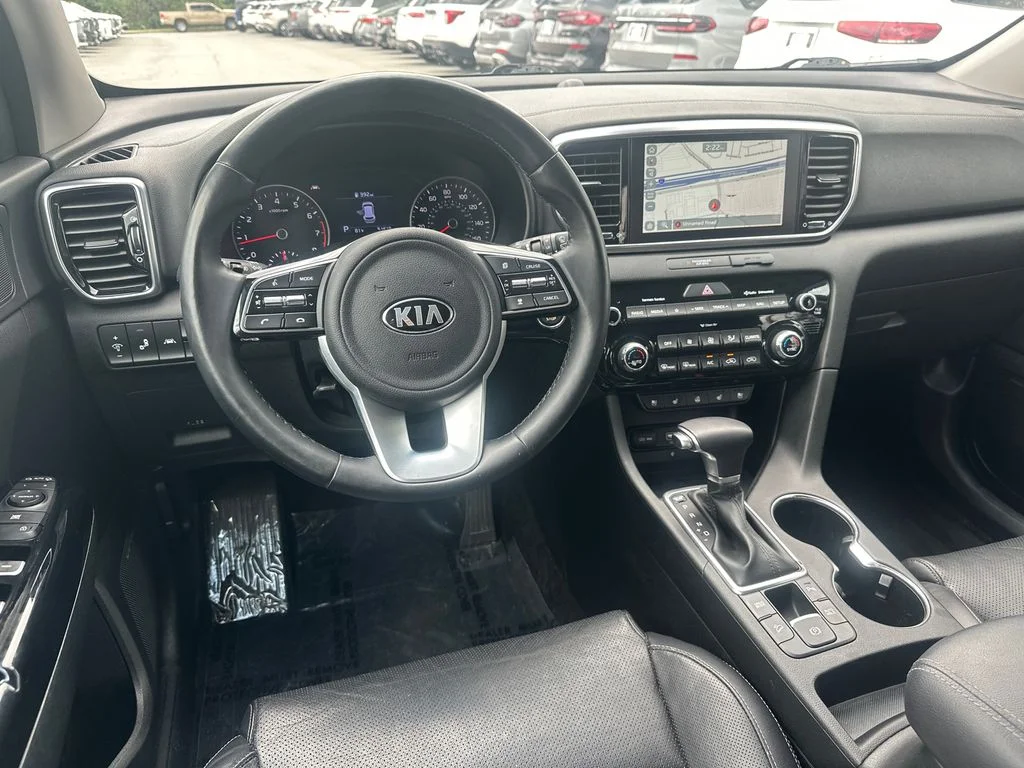Used 2021 Blue Kia EX image 19